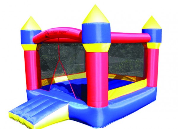 Big bounce house: the bounce house featured in the tailgating flyer distributed by the student council the week prior to the homecoming dance.