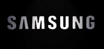 Samsung logo.