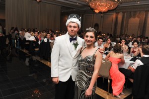 Juniors Alexis Anelli and Tyler Ritz were crowned the prom 2014 princess and prince. Photo by: Lifetouch 