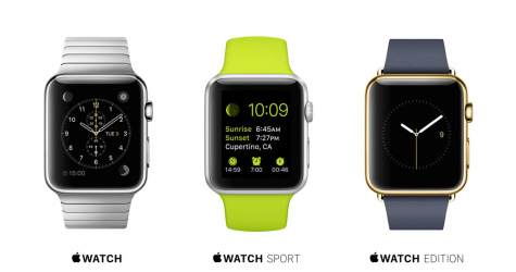 Apple's new line of iWatchs, set to release early next year.