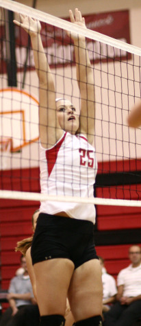 After having a tore lateral meniscus, Jordyn Blucher is back on the volleyball court. Courtesy of Bob DeFelice.