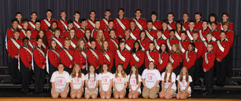 All five chosen students also participate in Susquehannock's marching band. Photo courtesy of warriorbands.org