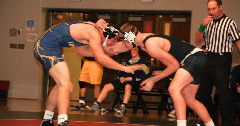 Allred competing in a match. Photo courtesy: Mike Younkin