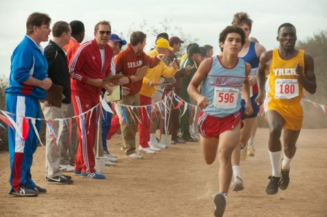 Coach White yells after one of the runners on the McFarland team in their first race.  Photo by: Ron Philips/Disney, via Associated Press.  https://shscourier.com/wp-content/uploads/2015/03/McFarlandUSAresized-800x531.jpg
