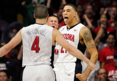 The Arizona Wildcats following a convincing victory against Utah earlier this season. Photo by Getty Images