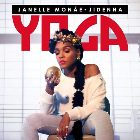 The cover of Janelle Monáe's "Yoga." Courtesy Wondaland Records.