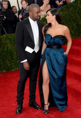 Even Kanye West can ditch sneakers for a formal event. Photo by Dimitrios Kambouris/Getty Images.