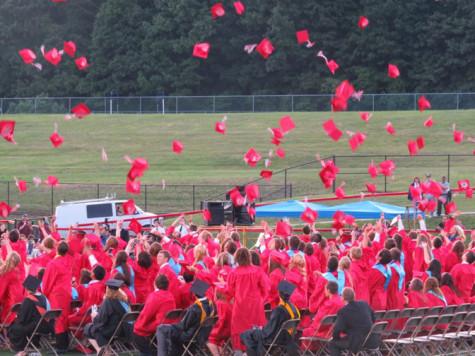 Caps in the air for web