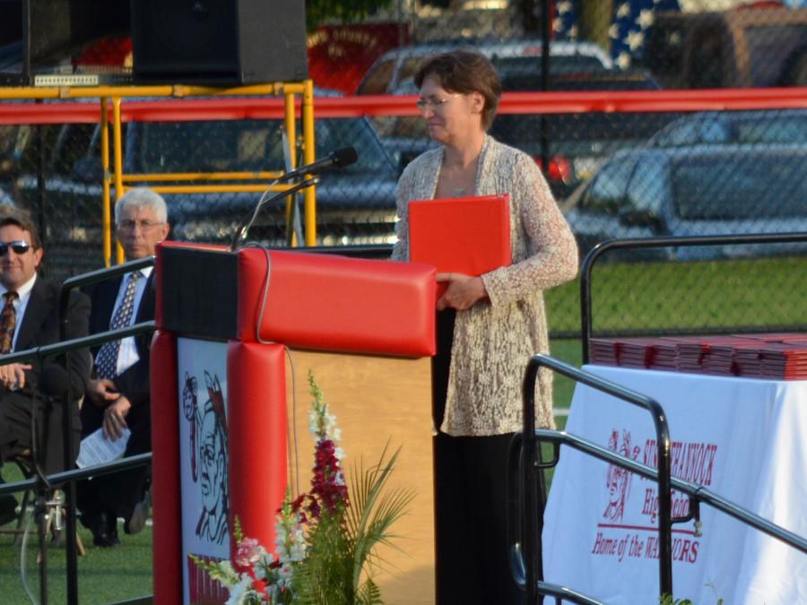 B. Joy Keller-Brown ’74 Addressed the Class of 2015