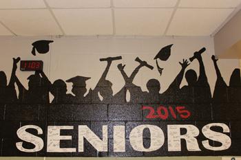 This wall is dedicated to the class of 2016. 