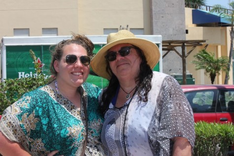 Tess Clancy (left) with her mother Gigi Coviello (right) on a trip to Mexico.