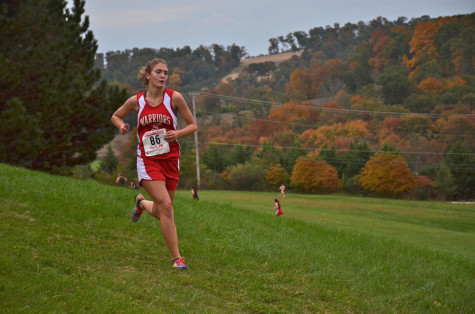 Banchiere competes in a race. Photo By: Sharon Rodgers