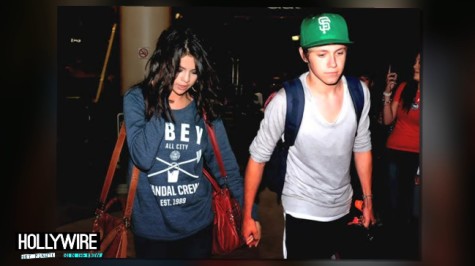 Selena and Niall on their date at the Santa Monica Pier.