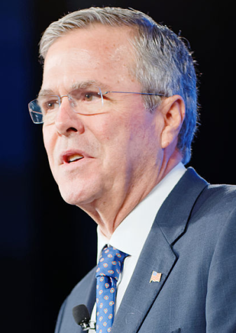 Jeb Bush is the third Bush to run for president. Photo by Michael Vadon [CC BY-SA 2.0 (http://creativecommons.org/licenses/by-sa/2.0)], via Wikimedia Commons.