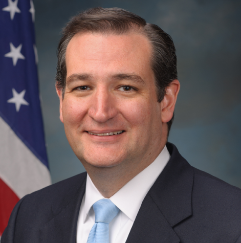 Conservative Texan Ted Cruz has had moderate success in his campaign. Photo by United States Senate (Office of Senator Ted Cruz) [Public domain], via Wikimedia Commons.