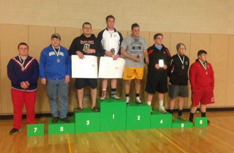 Junior Lee Cook placed 6th at Donegal's wrestling tournament December 19th. Photo By: Brad Keeney