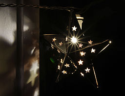 Holiday symbols bring light and hope to the season. Photo by By mattbuck (category) (Own work by mattbuck.) [CC BY-SA 2.0 (http://creativecommons.org/licenses/by-sa/2.0) or CC BY-SA 3.0 (http://creativecommons.org/licenses/by-sa/3.0)], via Wikimedia Commons