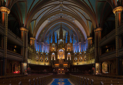Montreal's magnificent Notre Dame Basilica is set to be a main attraction on the trip