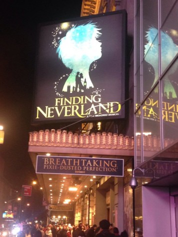 One of two shows that the students could choose from, Finding Neverland flew into the hearts of every audience member.