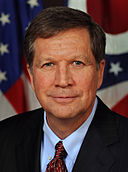 John Kasich. By Office of Ohio Governor John R. Kasich (Wikipedia:Contact us/Photo submission) [Public domain], via Wikimedia Commons