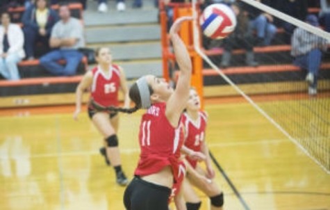 Savin swings down the line for a kill