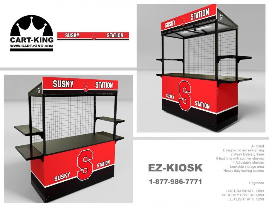 This is a rough draft for what the Susky Stations kiosk will look like. 