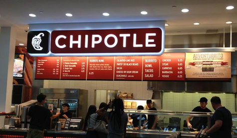 The senior class may be hosting a night at Chipotle where a certain percentage proceeds will go towards prom. Photo by wikimedia commons.