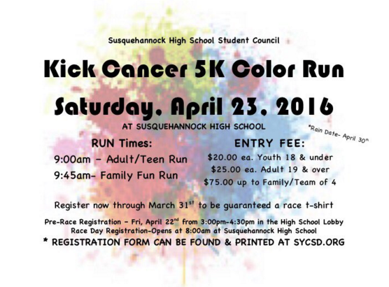 Kicking Cancer One Color At a Time