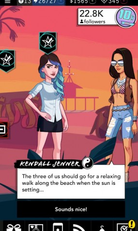 The game has you complete various events, some of which include Kendall and Kylie.