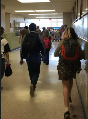 Walking through the halls can give an interesting perspective on the complicated lives of everyone around you.