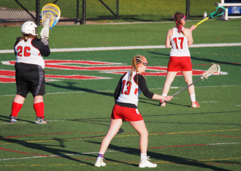 Girls Lacrosse Game Ends in Defeat