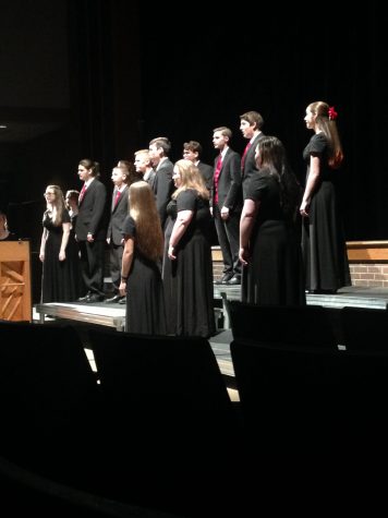 Chanticleer performed multiple songs apart from the whole choir. 