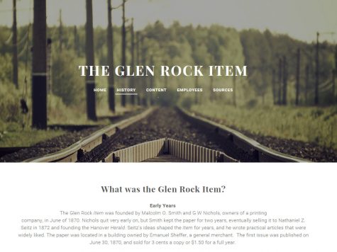 Susquehannock Students Create Local Historical Websites