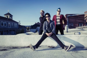 Photoshoot of Green Day for the Revolution Radio. 