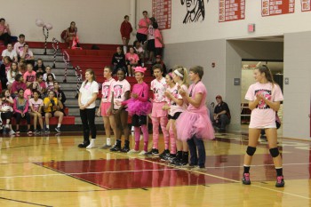 The Prince of Pink, Matthew Keuler, was announced during the game.