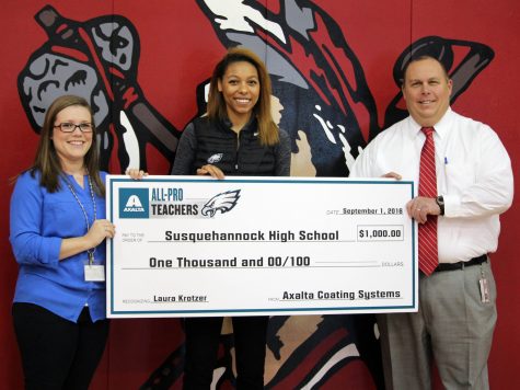 SHS Teacher Named All-Pro Teacher by the Philadelphia Eagles