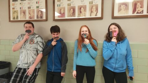 Students celebrate No Shave November by donating to and promoting the subject. Photo by: Ariel Barbera