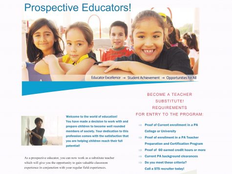 Southern York County School District Seeking College Education Majors for Substitute Teaching