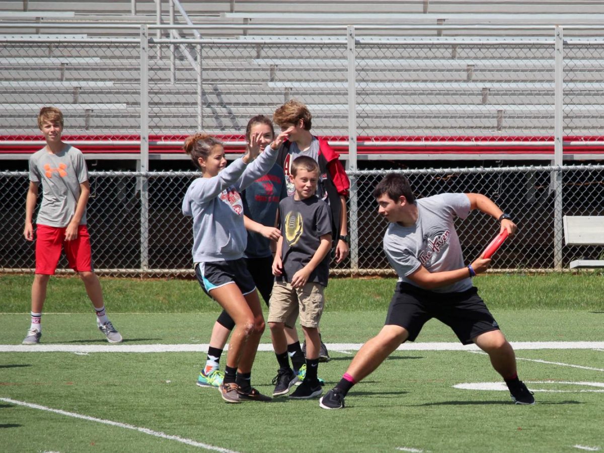 Susquehannock students participate in the Ultimate Frisbee competition during ‘Field Day.’