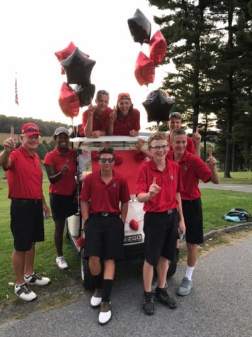 Golf Team Tees Off Undefeated Season