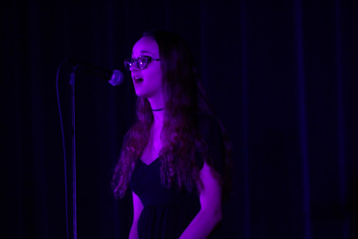 Ella Wetzel captures the audience with She Used to Be Mine from Waitress. Photo By: Lizzy Beall