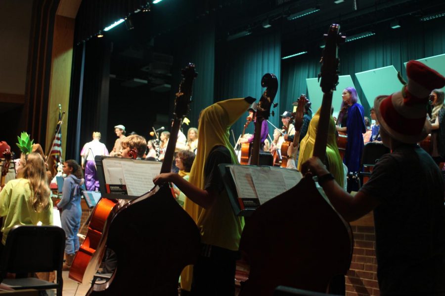 The Southern Middle School orchestra plays one of their pieces. Photo by: Brittany Boone