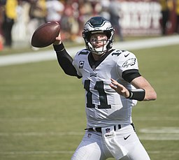 By Keith Allison from Hanover, MD, USA (Carson Wentz) [CC BY-SA 2.0 (https://creativecommons.org/licenses/by-sa/2.0)], via Wikimedia Commons
