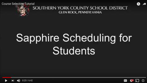 Students Schedule Courses on Sapphire with Counseling Tutorial