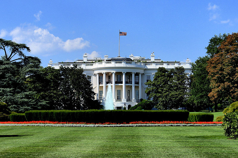 A picture of the White House. Photo by: By HiraV (Own work) [CC BY 3.0 (http://creativecommons.org/licenses/by/3.0)], via Wikimedia Commons