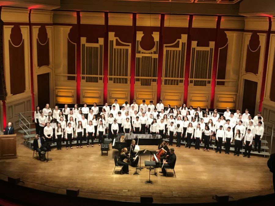 Middle School Student Shines in Honors Choir