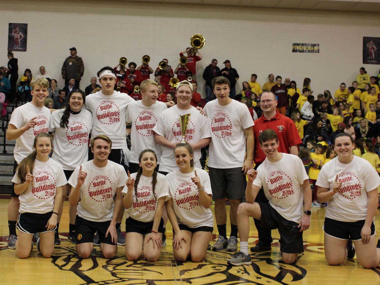 The Susquehannock student team won the secondary Battle of the Buildings trophy for 2018. 