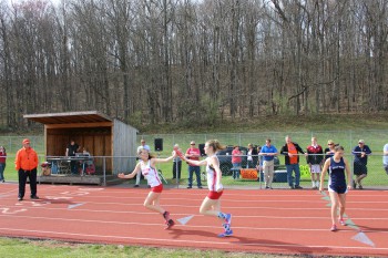 The girls 4x100 meter relay and boys 4x400 meter relay both placed fifth in the Dallastown Invitational.