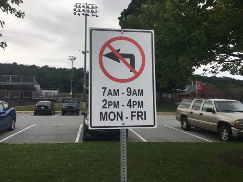 Students Follow New Traffic Patterns