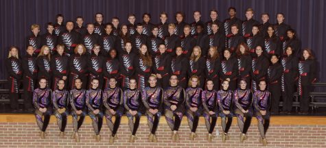 Marching Band Gets Ready for Cavalcade of Bands